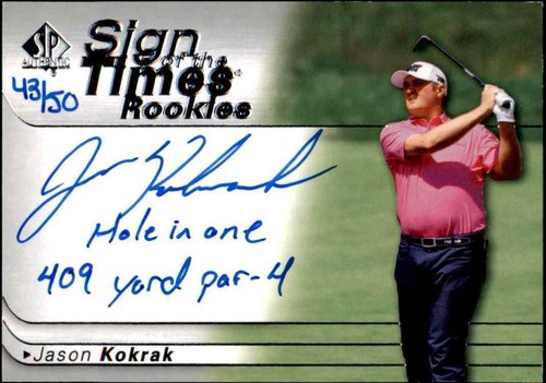2021 SP Authentic - Jason Kokrak #SOTTR-JK