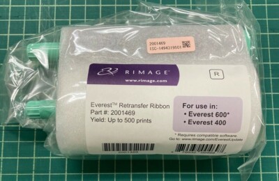  Rimage 2001469 Everest RETRANSFER RIBBON Up to 500 Prints Everest 600/400
