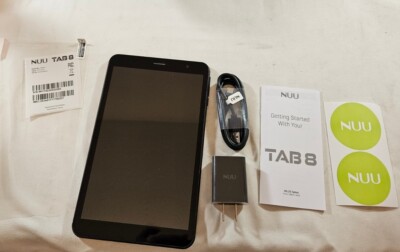 NUU TAB 8 T0802L 8'' IPS 1280x800 1.5GHz Quad Core - 32GB - Black (Open - Box / N