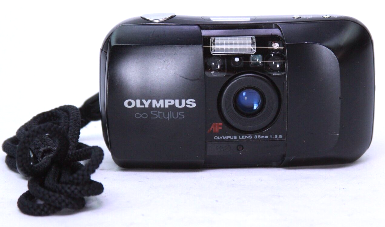 Olympus Infinity Stylus 35mm Point & Shoot Film Camera