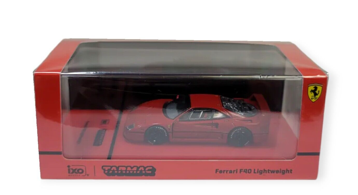 ミニカー TARMAC iXO Ferrari F40 Lightweight RED Ixo X Tarmac Works Ferrari F40 Lightweight Red 1:64 | eBay