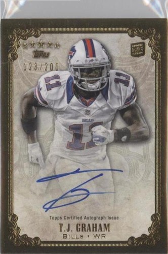 2012 Topps Five Star T.J. Graham #FSFA-TJG