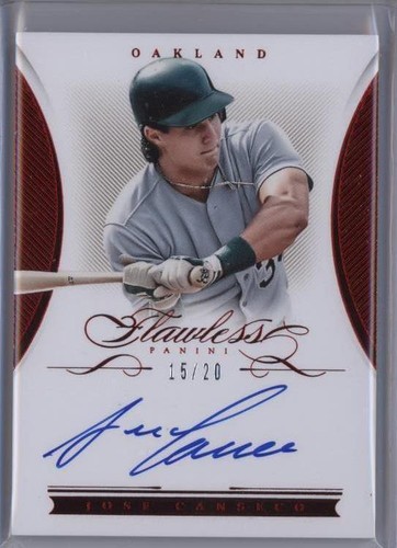 2016 Panini Flawless - Jose Canseco #FS-JC