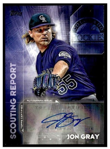 2016 Topps - Jon Gray #SRA-JG