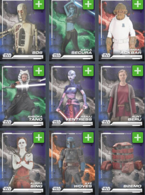[DIGITAL] Topps Star Wars - Chrome 24 W1 - Chrome Kamino Aqua Base - Pick