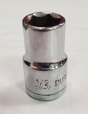 Duracraft Pro Size 1/2'' socket 1/2'' drive 6 point  SHALLOW well