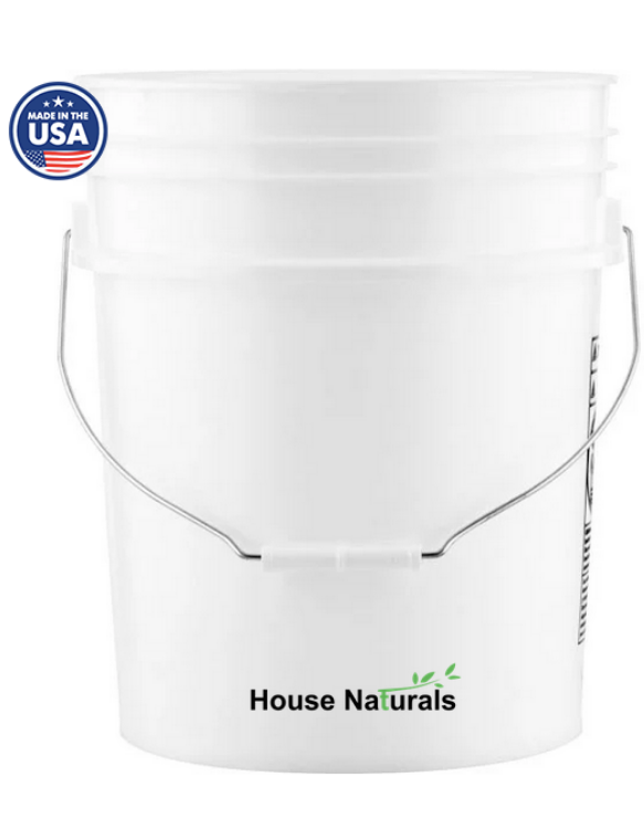 House Naturals 5 Gallon Bucket BPA Free, Food grade Made in USA ( Pack of 3)