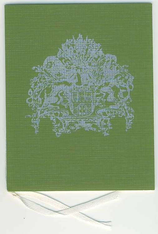 Hamburg 1897 Speisekarte Einweihungsfeier Des Neuen Rathauses Im Ratsweinkeller