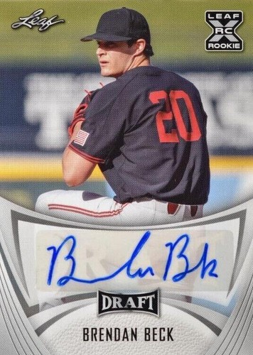 2021 Leaf Draft - Brendan Beck #BA-BB2