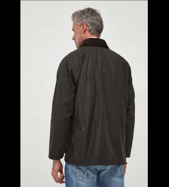 Pre-owned Barbour Beaufort Waxed Jacket In Sage Msrp$495 Rugged & Sophisticated U.k. Made