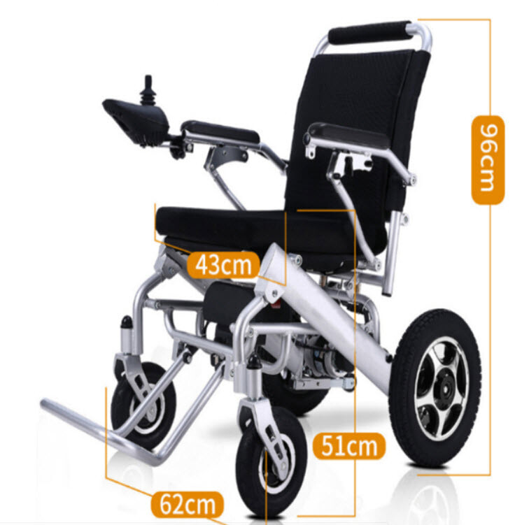 Electric Wheelchair Folding Lightweight Heavy Duty  Power Wheelchair Power chair