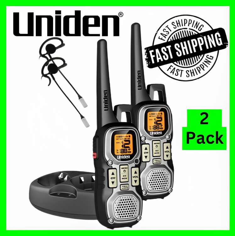 Walkie Talkie Radio Set Outdoor Rechargeable Waterproof Unid