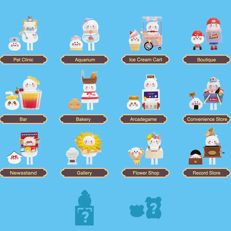 POP MART Bobo and Coco A Little Store Series New Choose