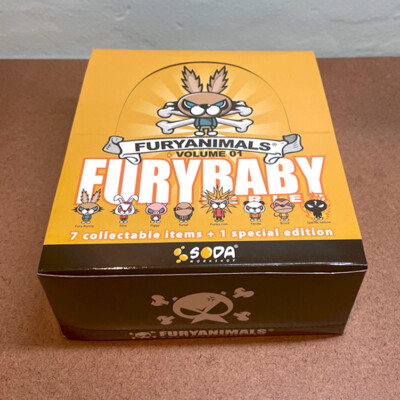 Fury Animals VOLUME 1 Fury Baby Designer Vinyl Mini Figure Case of 12 sealed box