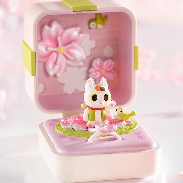 POPMART Romantic Ring Box 8個セット POP MART Romantic Ring Box Series - Konatsu cute gift New