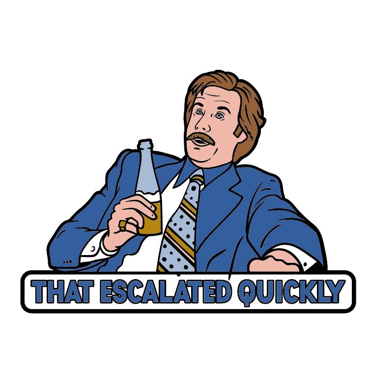 Ron Burgundy Golf Ball Marker - Golf Gift, Funny Golf Marker, Anchorman