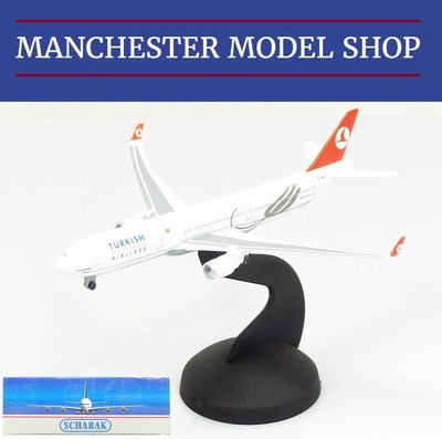 Schuco Schabak 1:600 Airbus A330-200 Turkish Airlines TK-JNA BOXED SCARCE