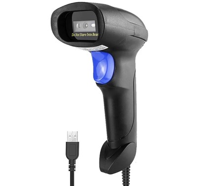 Netum Scan Wired Handheld USB 1D Barcode Scanner NSL3. Lot Of Two 