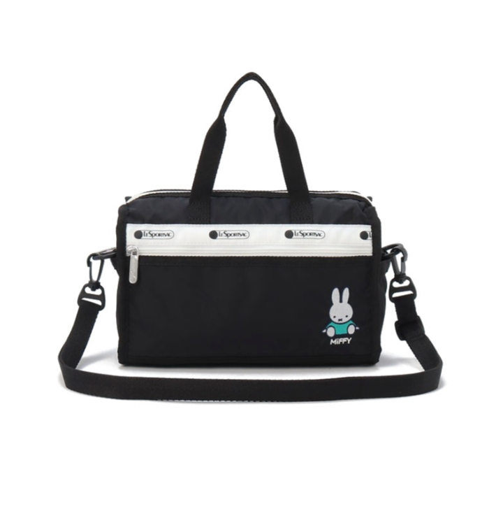 LeSportsac DELUXE MINI DUFFEL Miffy Embroidery Mini Duffle