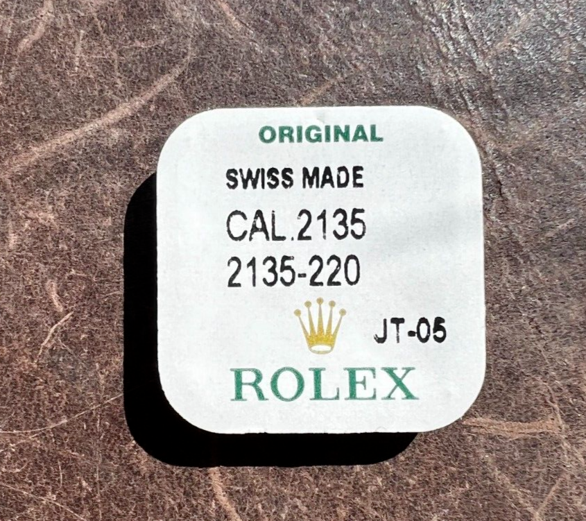 新品 純正 ROLEX setting lever 2135-220 Genuine Rolex 2135 Part #220 Setting Lever - New Open