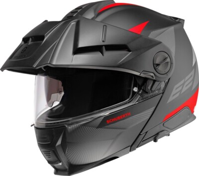 New Schuberth E2 Helmet - Defender Red - 59 (L) - #4189006360