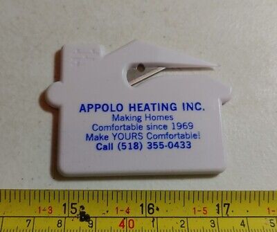 Vintage Appolo Heating Inc Schenectady NY? Advertising Letter Opener