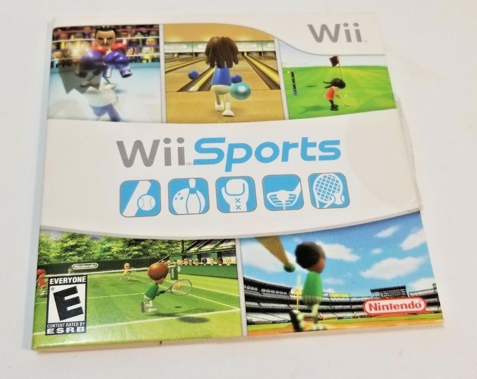 Nintendo Wii Sports and Sports Resort Bundle Lot Pack 6 in 1