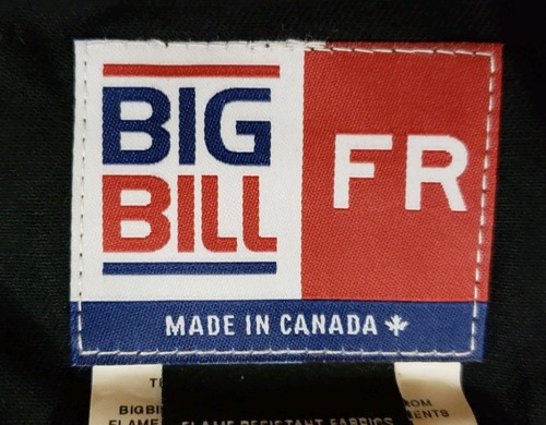 New FR Flame Resistant Big Bill Ultra Soft Black COVERALLS - 56 TALL Reflective