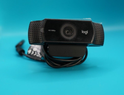 Logitech C922 Pro Stream Webcam HIGH DIFINITION 1080P WEBCAM MEETINGS ZOOM TEAMS
