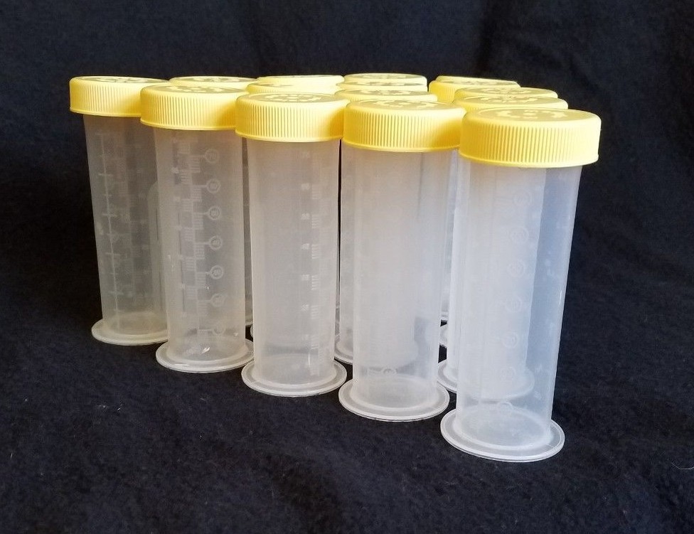 (15) 2.5oz/80ml Medela Bottles with Storage Caps