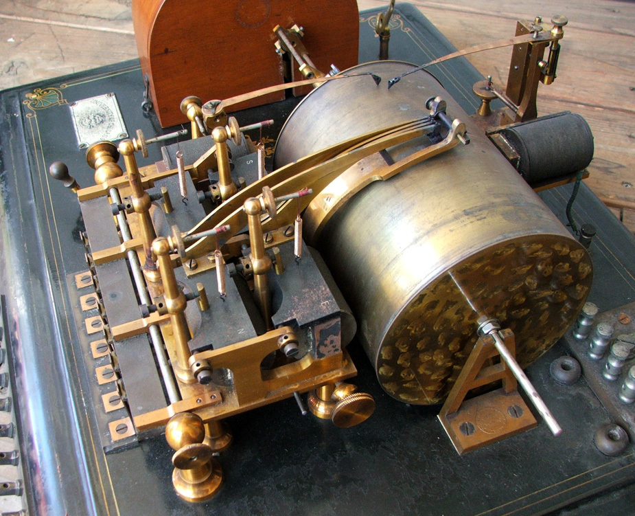 ANTIQUE Julien Friez Meteorological observatory barometer weather station