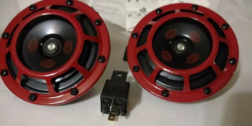 Hella Super Tone Truck Horn Set B-133, Low 300 & High 500 hz B-133