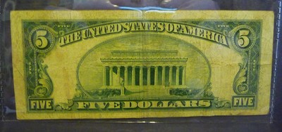 1953A $5.00 RED SEAL NOTE