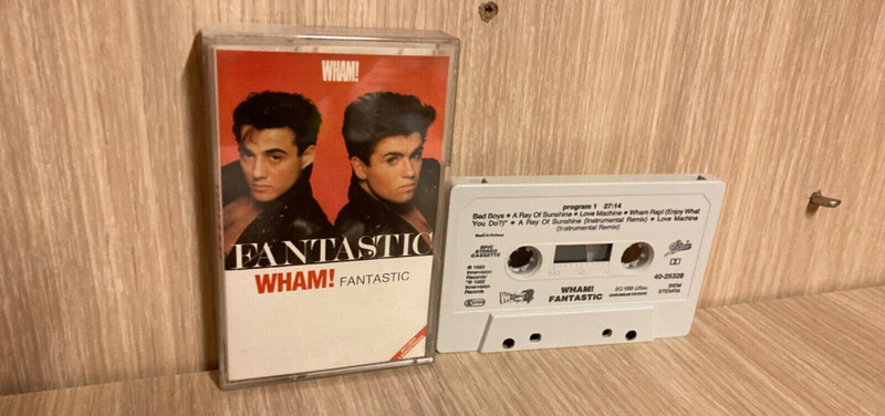 Wham. Fantastic. Cassette Audio 1983.