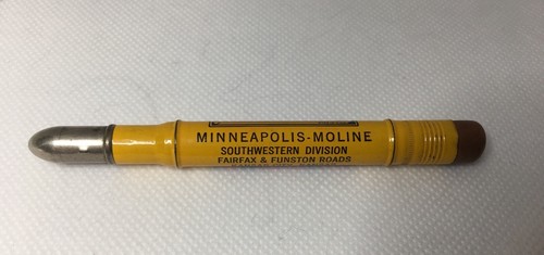 MINNEAPOLIS MOLINE MM Diesel Farm Tractor Machinery BULLET PENCIL KANSAS CITY KS
