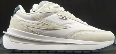 Fila Women's Renno Sneakers, White/Navy/Red, Sizes 6.5-11 (5RM01550-125)