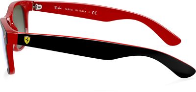Pre-owned Ray Ban Ray-ban Wayfarer Sunglasses, Silver Frame, Light Green Mirror Silver Lens, 5 In Silver Mirror
