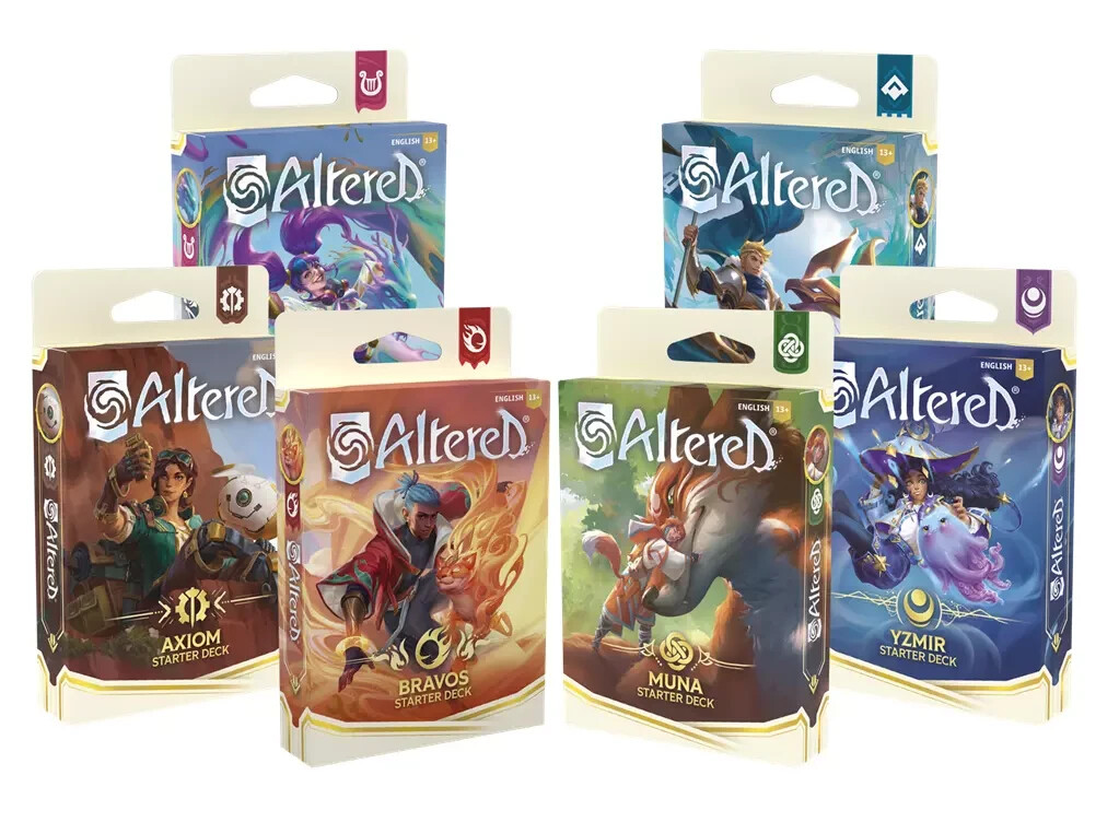 Altered TCG Beyond the Gates - Starter Deck Bundle - ALL 6 Decks! New!