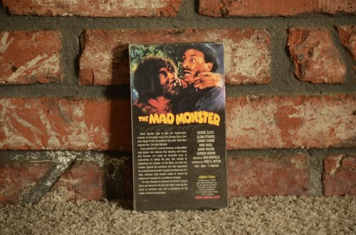 The Mad Monster (VHS) Cassette Classic Movie