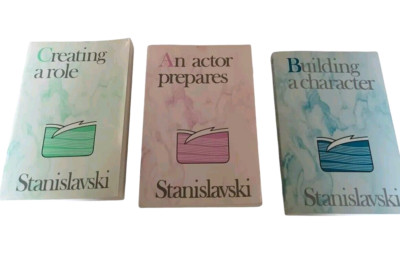 Stanislavski Books 1994 Paperbacks Set of 3 An Actor Prepares & More