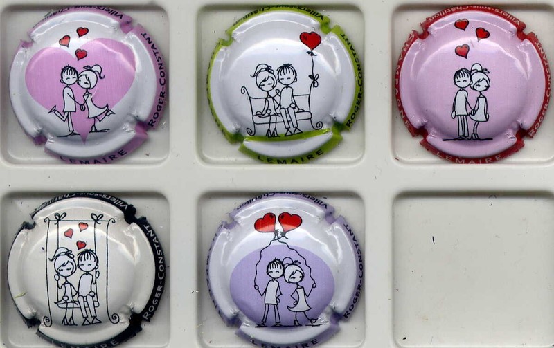 Lemair Roger Constant Les Amoureux Nouvelle SÃ©Rie De 5 Capsules(P32)