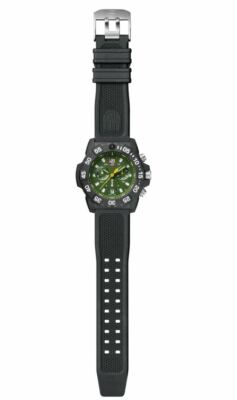 Pre-owned Luminox Navy Seal Colormark Chronograph Watch - Xs.3597 - Green