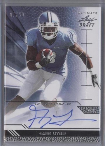 2011 Leaf Ultimate Draft Greg Little #U-GL1