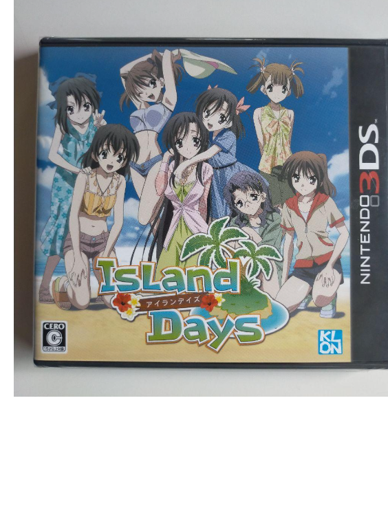 Island Days Nintendo 3DS adventure game Boxed Manual Japan