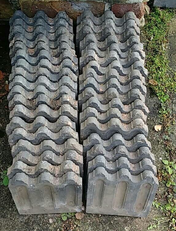 Reclaimed Victorian Blue Slate Edging Tiles in West Bridgford