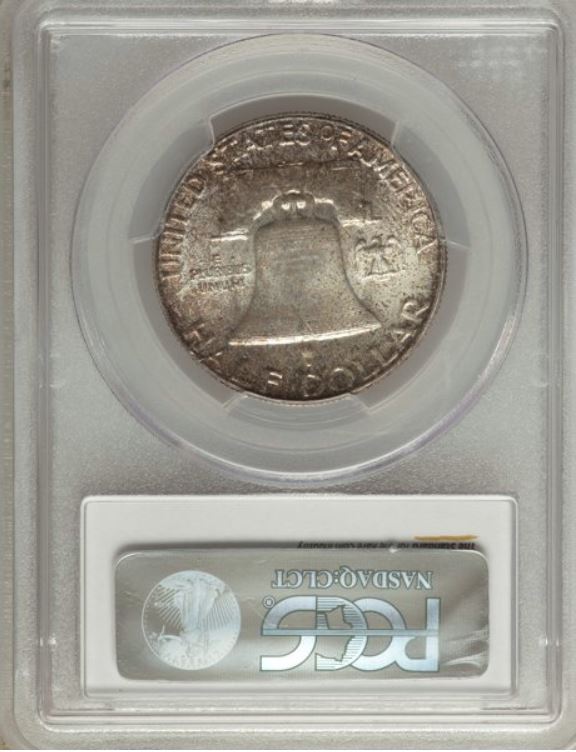 1954 Franklin Half Dollar   PCGS MS66FBL