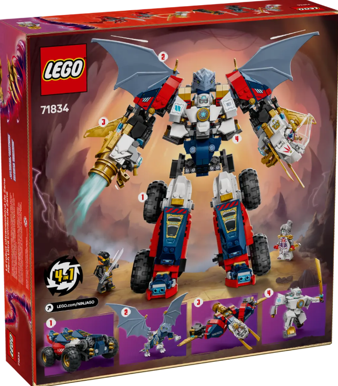 LEGO NINJAGO 71834 Zane's Ultra Combiner Mech/ NEW FROM LEGO NINJAGO 71834 Zane's Ultra Combiner Mech/ NEW FROM