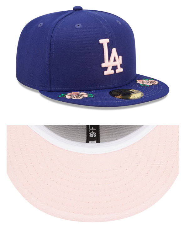 ウェア Newera 7 7/8 Los Angeles Dodgers NEW ERA LOS ANGELES DODGERS 75TH SIDE PATCH FITTED HAT SIZE