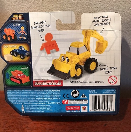 4 Bob The Builder Die-Cast Vehicle Classic Series Dizzy Muck Scoop Muck Concrete