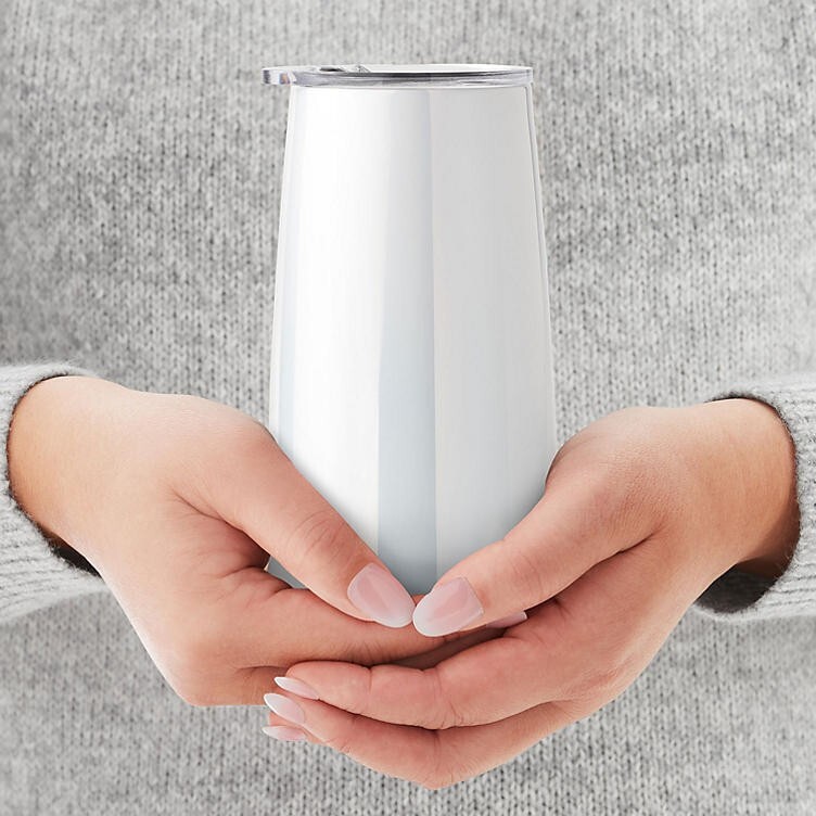 MEMBERS MARK 14 OZ STAINLESS STEEL INSULATED TUMBLERS W/ LIDS 4 PK, LUMINESCENT